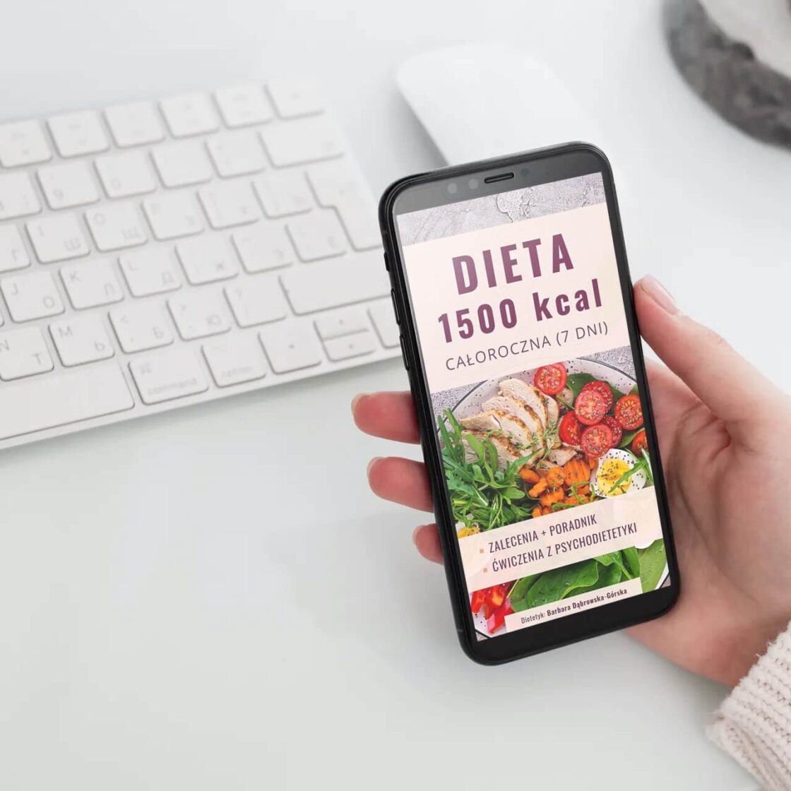 Dieta 1500 kcal jadłospis na cały tydzień w PDF