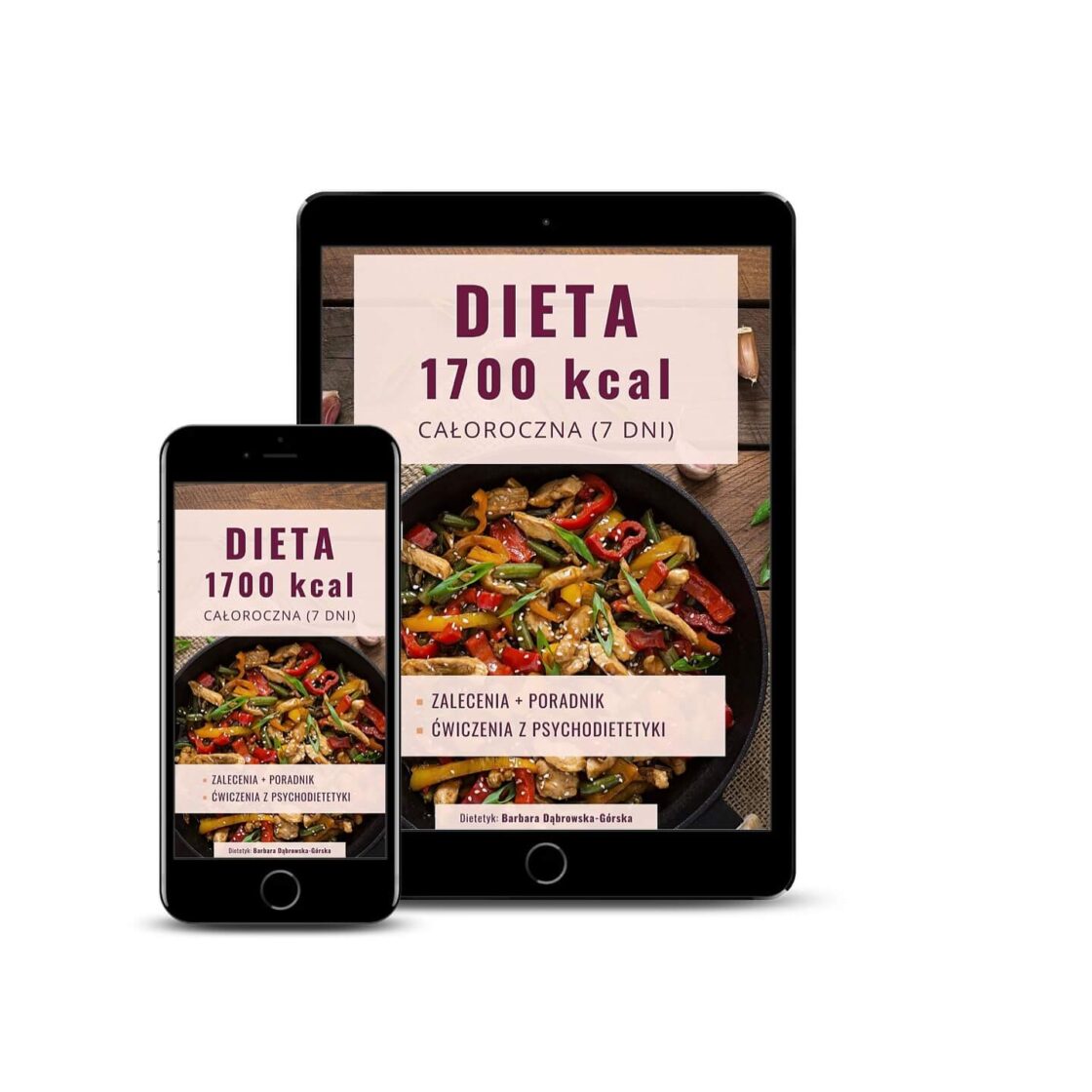 Dieta 1700 kcal jadłospis na cały tydzień w PDF