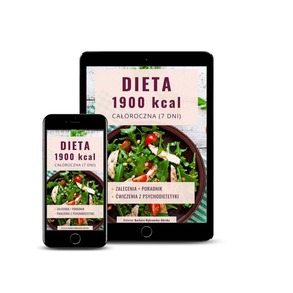 Dieta 1900 kcal jadłospis na cały tydzień w PDF