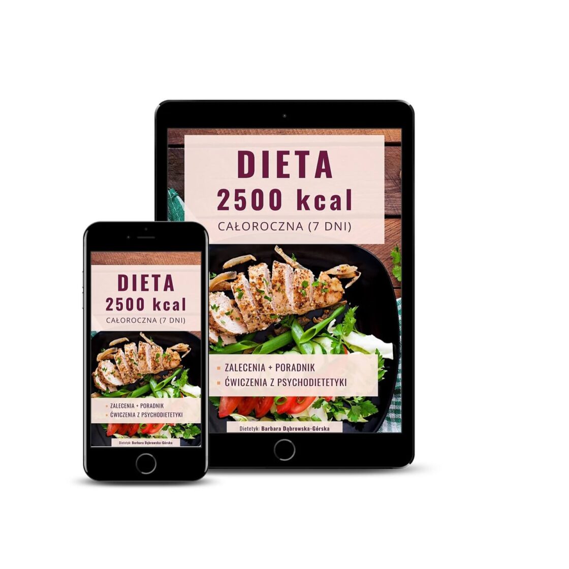 Dieta 2500 kcal jadłospis na cały tydzień w PDF