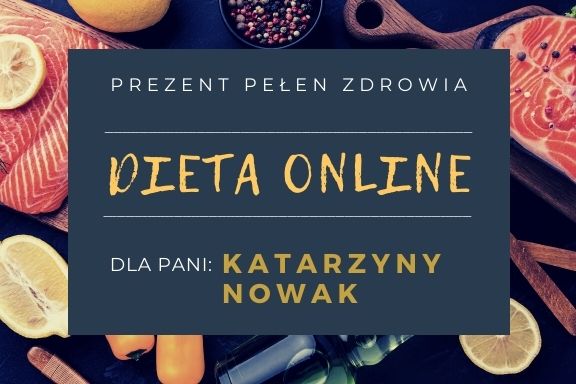 Dieta online- kupon prezentowy - wersja 3