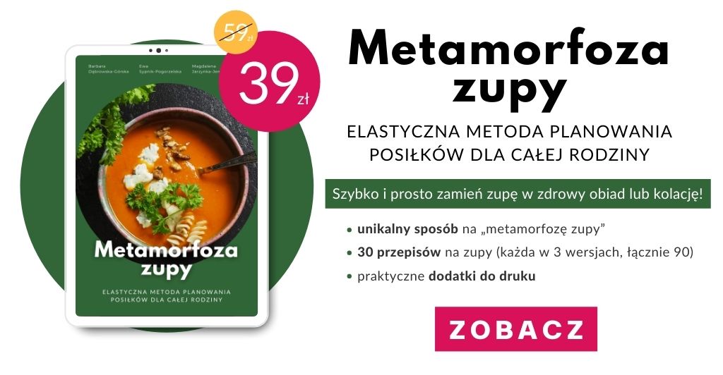 Metamorfoza zupy - banner poziomy - cena promocyjna 1