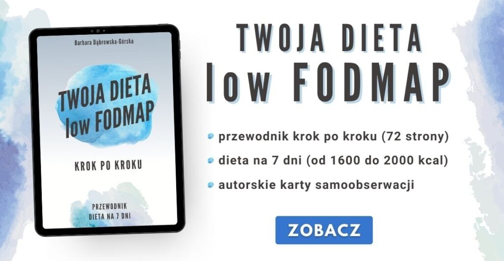 Twoja dieta low FODMAP. Krok po kroku - banner