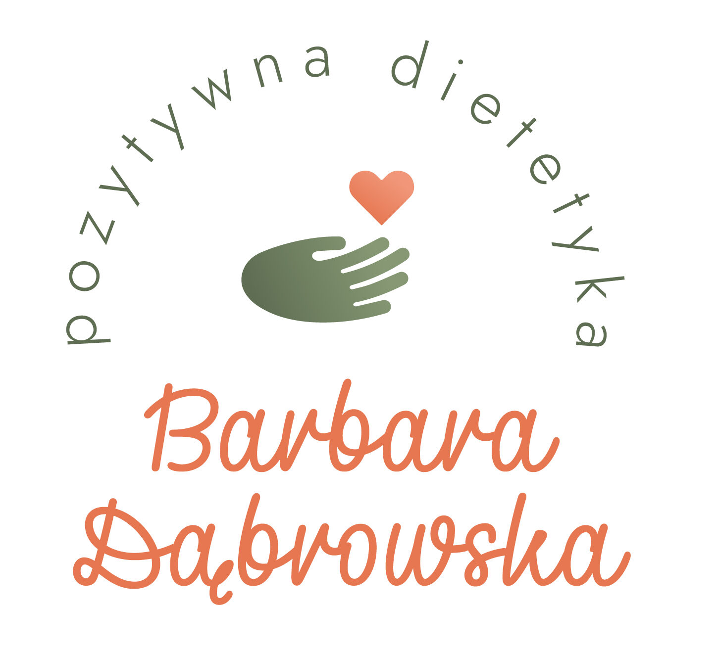 Logo barbaradabrowska.pl Pozytywna Dietetyka okrągłe